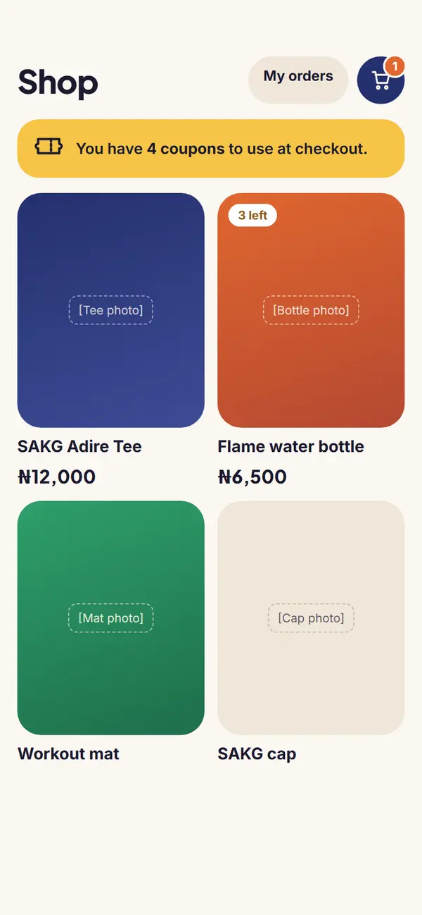 SAKG shop
